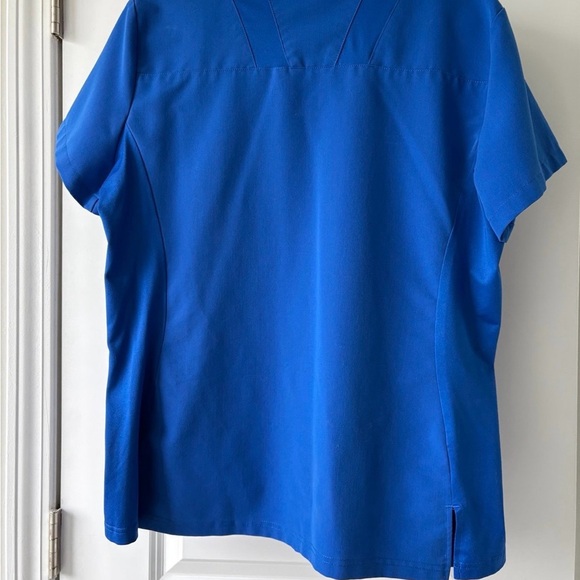 Spirit Royal Blue Women's scrubs - Picture 2 of 4